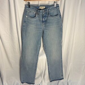 Madewell Curvy Mid-rise 90s Straight